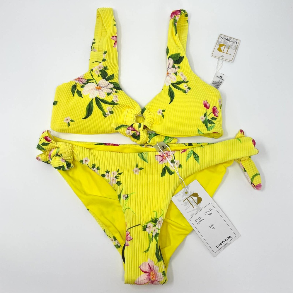 TiniBikini Floral Low Rise Bikini